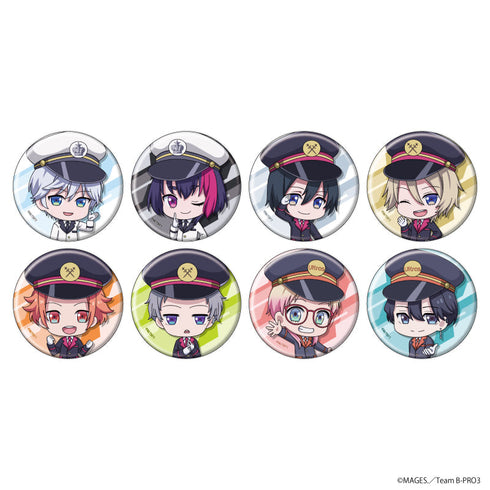『B-PROJECT~熱烈*ラブコール~』缶バッジ07/駅員ver. BOX01 ブラインド(全8種)(ミニキャライラスト)